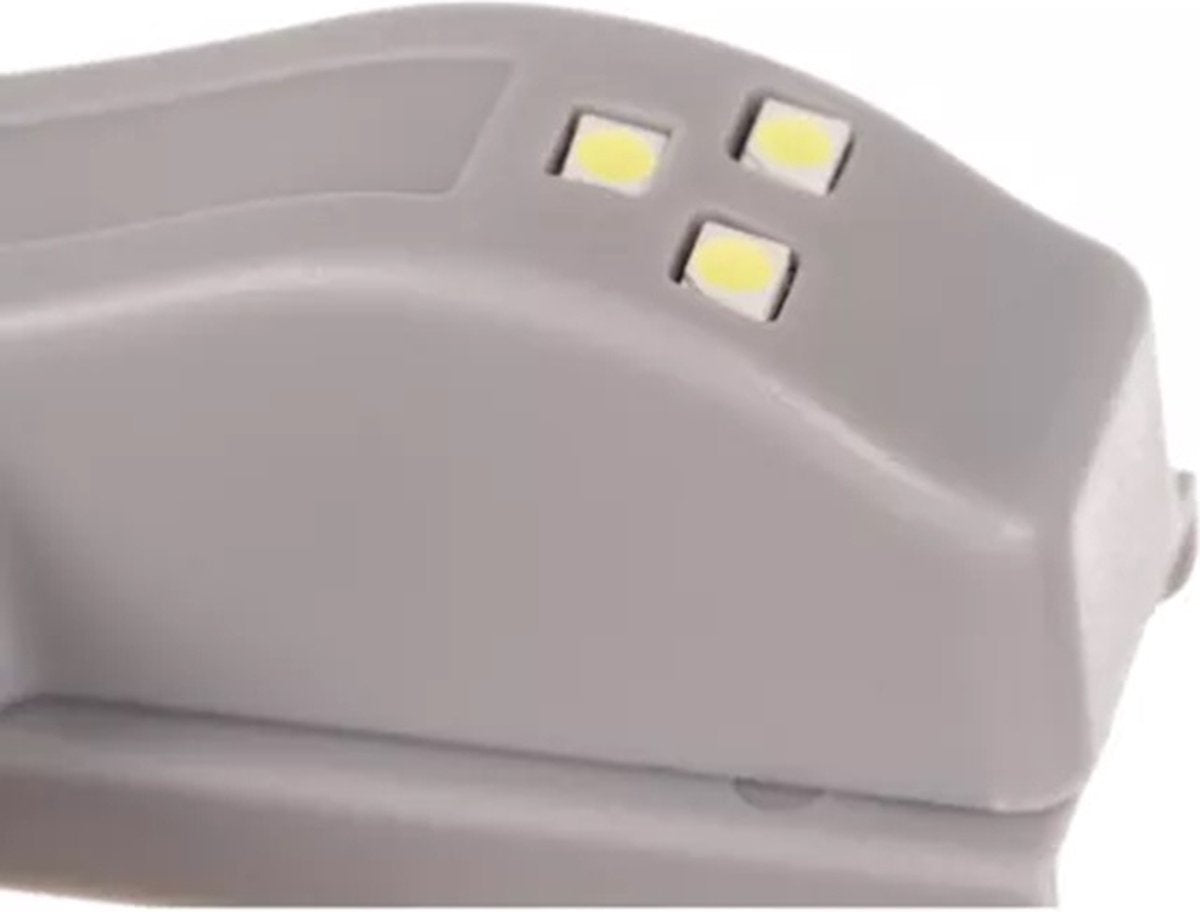 Cabinet Lighting | Refrigerator Lighting | Hinge Lighting | 3 LEDs | White Light | Light Sensor | Incl. Batteries | 1 Piece
