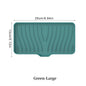 Free Punch Silicone Drain Soap Box Anti-slip Sink Tray