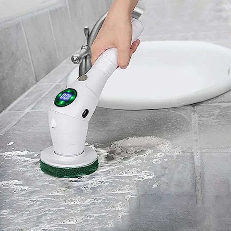 8-in-1 Multifunctional Electric Cleaning Brush for a Sparkling Home
