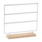 Metal 3 Layers Jewelry Storage Earring Display Holder