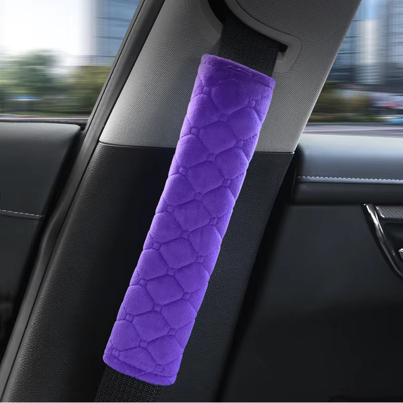 2pcs Universal Car Safety Belt Cover Shoulder Protector