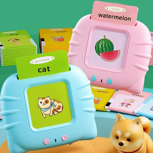 Early Education Flash Card Preschool English Electronic Audio Book