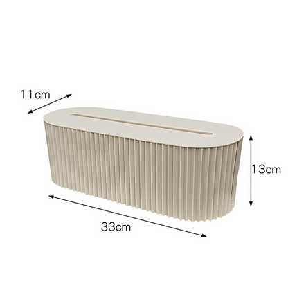 Nordic Plug Board Storage Box Cable Wire Organizer Case