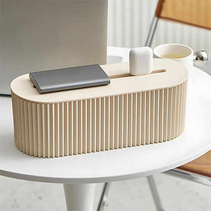 Nordic Plug Board Storage Box Cable Wire Organizer Case