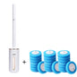 Disposable Toilet Brush Wall mounted Toilet Cleaner Replacement Head Cleaning Tool