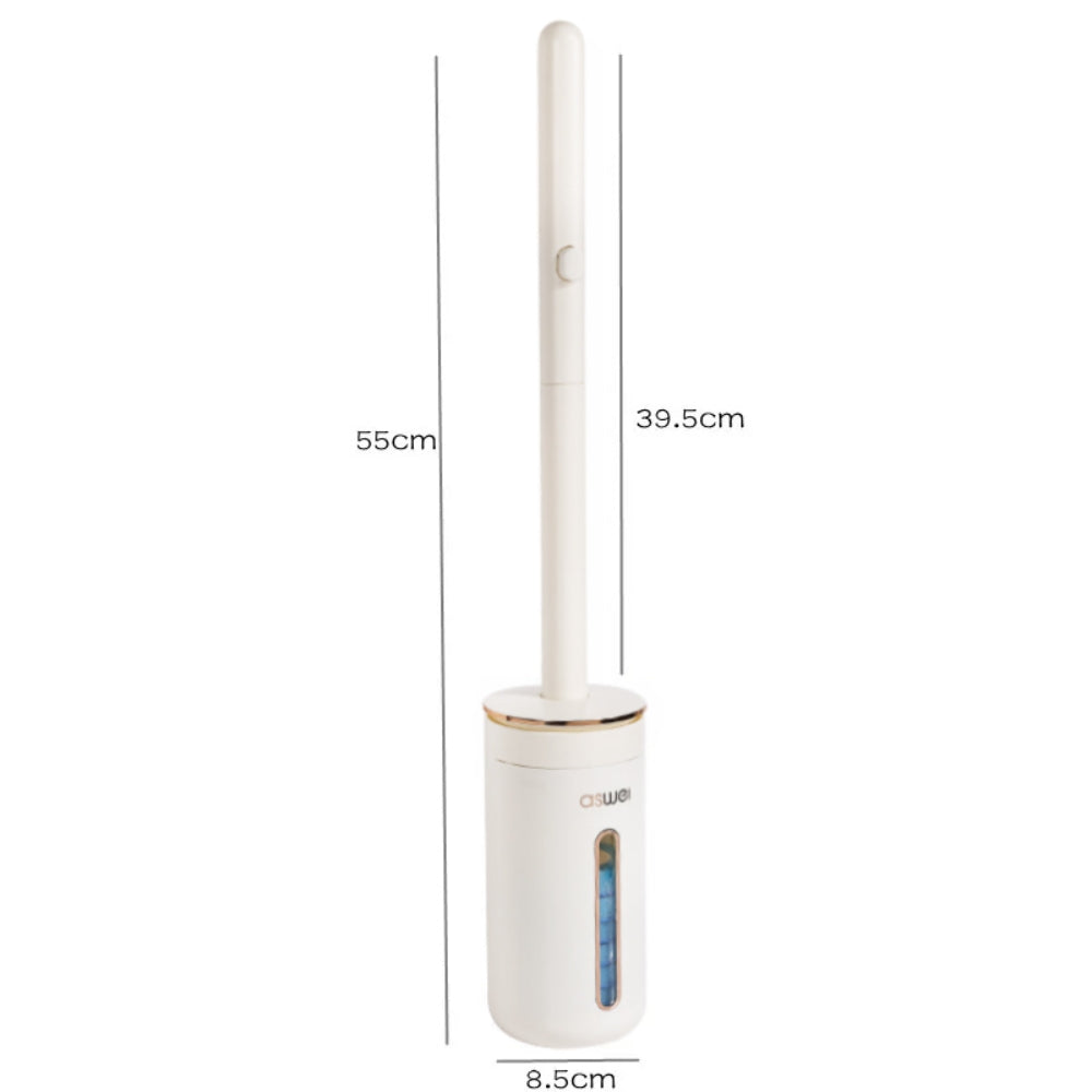 Disposable Toilet Brush Wall mounted Toilet Cleaner Replacement Head Cleaning Tool