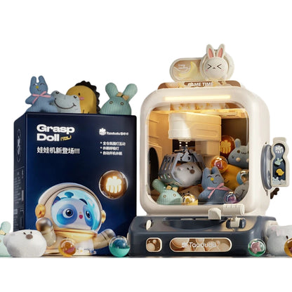 Claw Machine Kids Mini Claw Toy Crane Machines Music Doll Children Toys