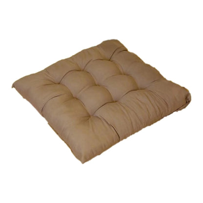 Linen Cushion Square Stool Backrest Pillow Chair Protective Mat