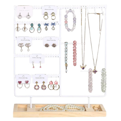 Multifunctional Jewelry Rack Display Earring Necklace Ring Storage Rack