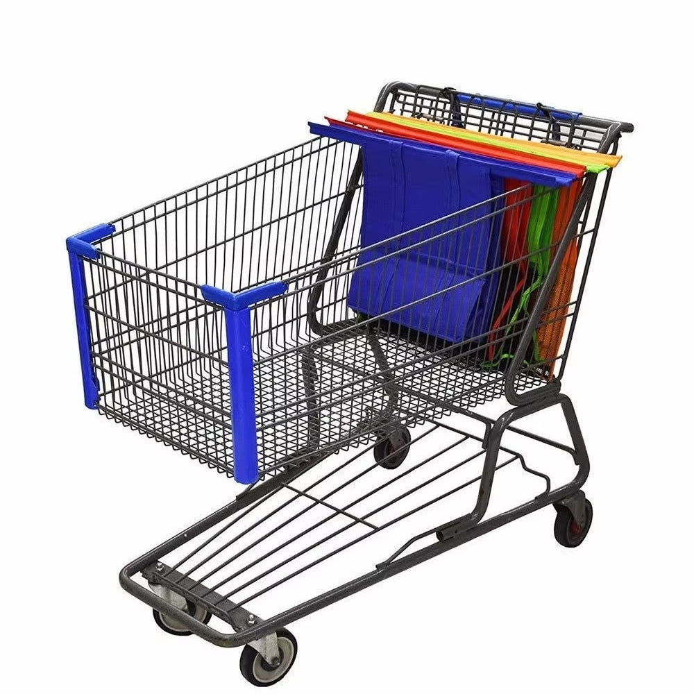 Foldable Reusable Grocery Shopping Bags Set