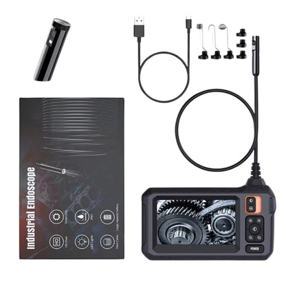 Industrial Endoscope Camera with HD Screen and Waterproof Inspection Probe
