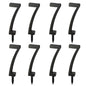 7 Shape Solar LED Garden Lights for Outdoor Pathway and Yard Decoration