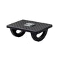 Portability Under Desk Foot Rest Ergonomic Foot Stool With Massage Rollers