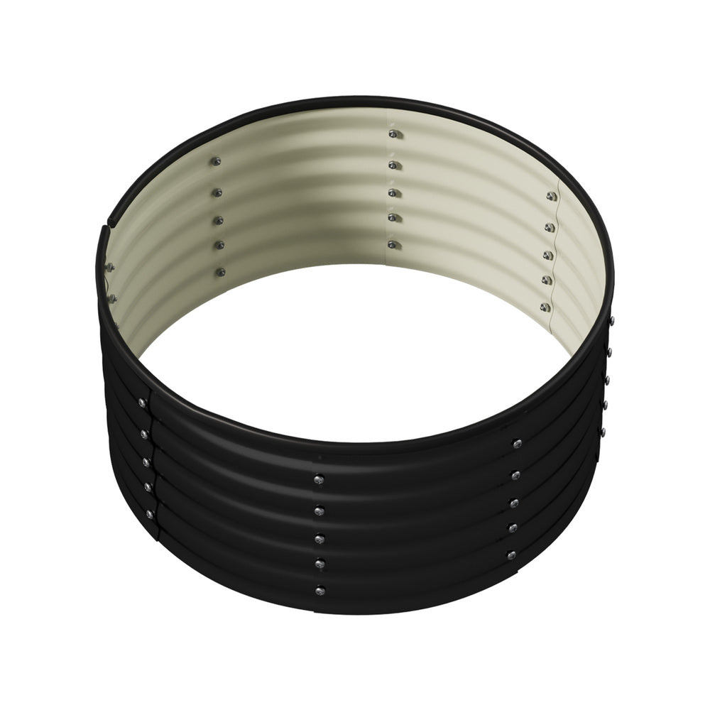 Round Galvanized Steel Garden Bed