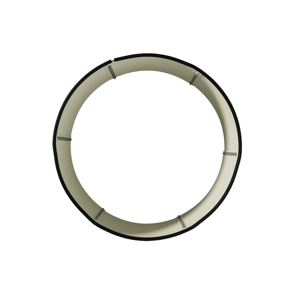 Round Galvanized Steel Garden Bed