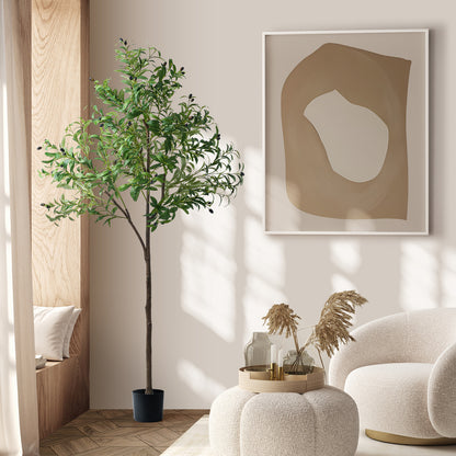180cm Lifelike Artificial Olive Tree Faux Potted Plant