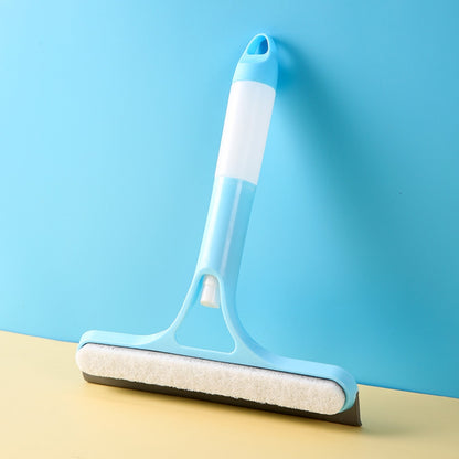 3 in 1 Squeegee Multifunctional Glass Cleaning Tool with Spray Bottle