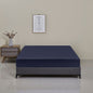 Soft Comfortable Breathable Solid Color Bedding Mattress Cover Fitted