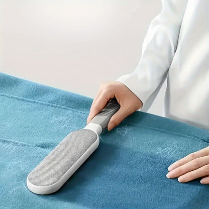 Double-Sided Pet Hair Remover Manual Electrostatic Sticky Lint Brush