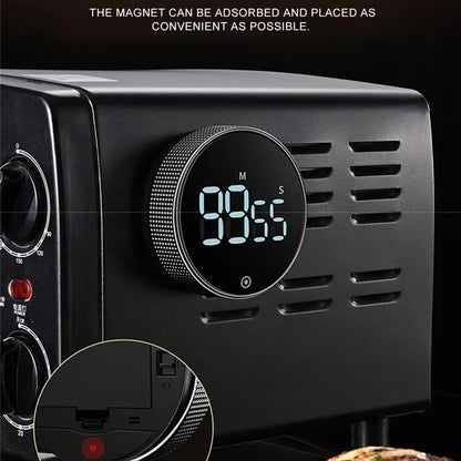 Magnetic Kitchen Digital Timer Mechanical Cooking Stopwatch