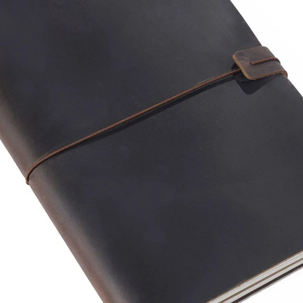 Handmade Vintage Cowhide Diary Journal Sketchbook Planner