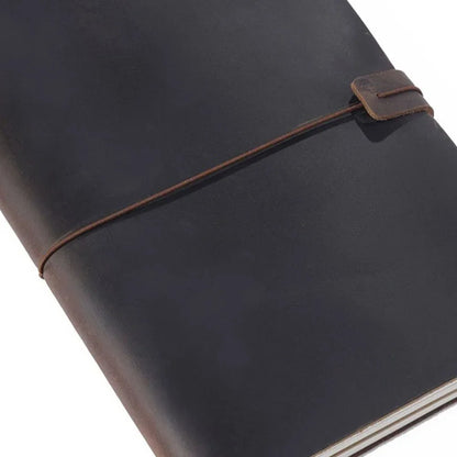 Handmade Vintage Cowhide Diary Journal Sketchbook Planner