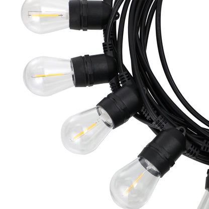 30M Waterproof LED Festoon String Lights