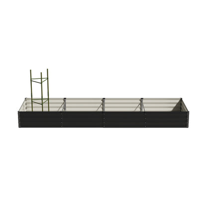 2pcs Galvanized Garden Bed Planter Box Stand