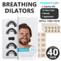 Nasal Breathing Dilators Starter Kits Anti-snoring Nasal Strips Mouth Tapes