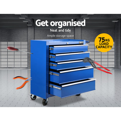 giantz-5-drawer-tool-box-cabinet-chest-trolley-box-garage-storage-toolbox-blue