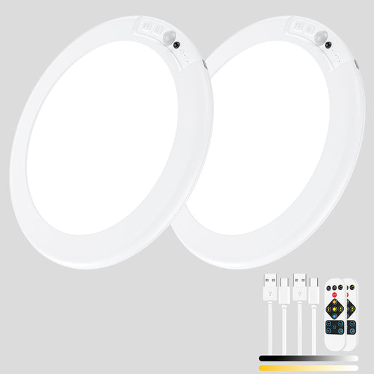 2 Pack Magnetic Wireless Ceiling Light