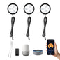 3 Pack Smart Under Cabinet Lights Hardwired,Dimmable LED Light for Kitchen Under Cabinet with Alexa Google Remote APP Control for Under Counter Lights for Cabinet Closets(Cold White)