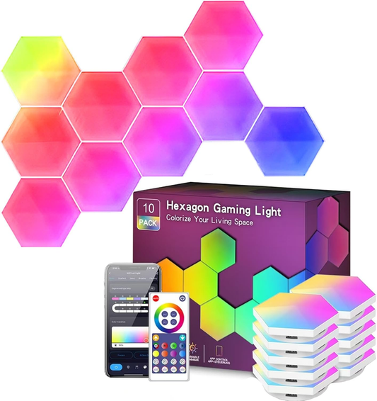 10-pack-hexagon-led-wall-lights-smart-rgb-honeycomb-lights-with-app-voice-control-music-sync-modular-led-panels-for-gaming-room-bedroom-home-theater-decor