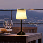 Solar Table Lamp Outdoor Table Lamp Solar Lights Outdoor Waterproof Rechargeable Table Lamp WirelessTable Lamps for Desk Patio Garden Yard Room Decor