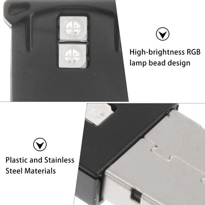 Masteelf 2Pcs Usb Atmosphere Light for Indoor Use and Ambient Lighting