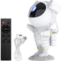 Astronaut Night Light with Remote Control Star Projector Galaxy Light, White