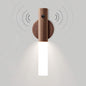 Lighting Wood Wall Light Battery LED Children s Night Light Wireless Motion Sensor Portable Vintage Closet Lamp USB Rechargeable Magnetic Night Lamp
