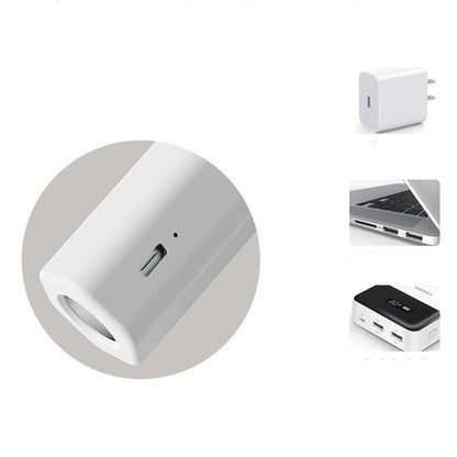 4-in-1 Wireless Touch Control Night Light Multifunctional Desk Lamp Clamp Light Wall Light Emergency Lamp White