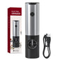 Type-C -Electric Pepper Grinder, 5-level Adjustable Spice Mill With LED Light, Automatic Salt & Pepper Grinder