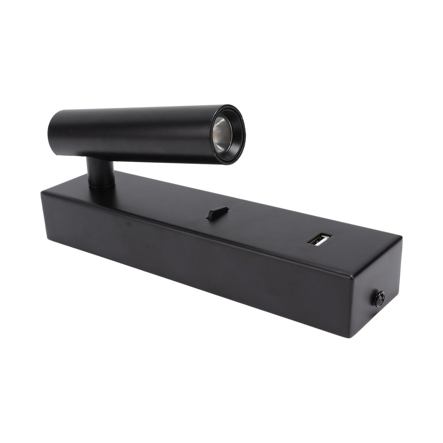 LED Wall Reading Light Simple Stylish Wall Mounted Light with Switch USB Port for Indoor Bedroom 100‑240V