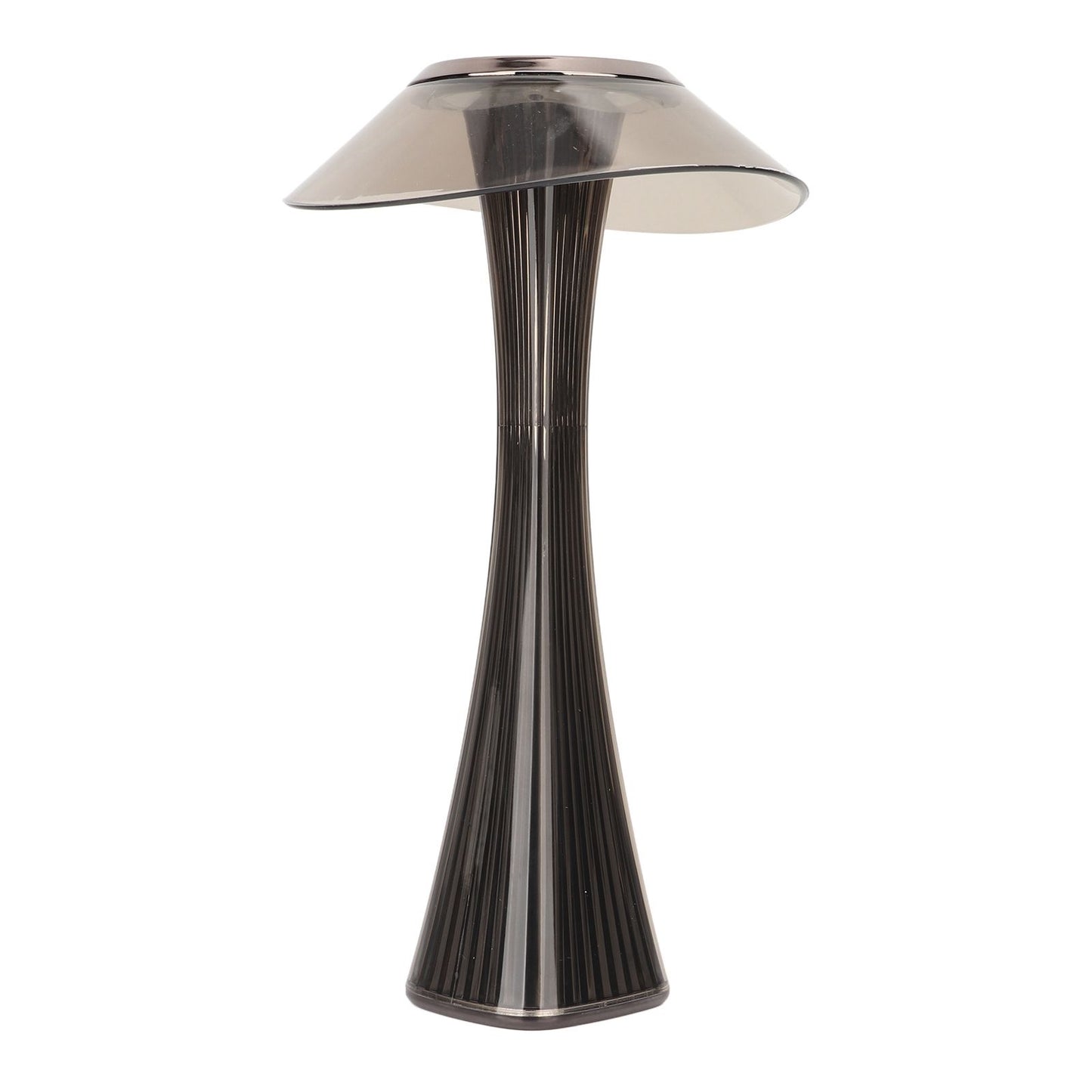 LED Table Lamp USB Charging Night Light 3 Lighting Mode with Touch Sensor for Home Room Smoky Grey
