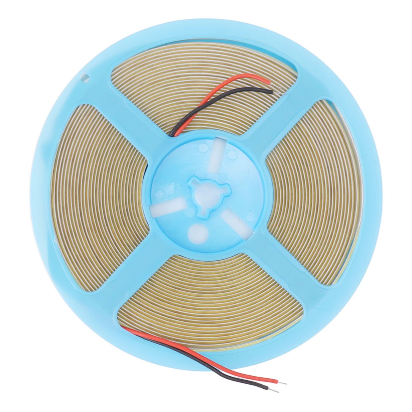 COB LED Strip Light 320LEDs 110lm Adhesive Uniform Natrual Flexible Tape Light for Indoor Home Cabinet 24V 32.8ft 4000K Neutral Light