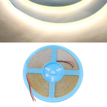 COB LED Strip Light 320LEDs 110lm Adhesive Uniform Natrual Flexible Tape Light for Indoor Home Cabinet 24V 32.8ft 4000K Neutral Light