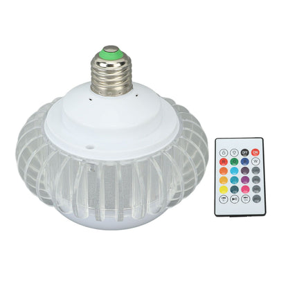 Smart LED Light Bulb Wireless Bluetooth Light Bulb Speaker E26 E27 RGB Color Changing Light Bulb With 24 Keys Remote Control