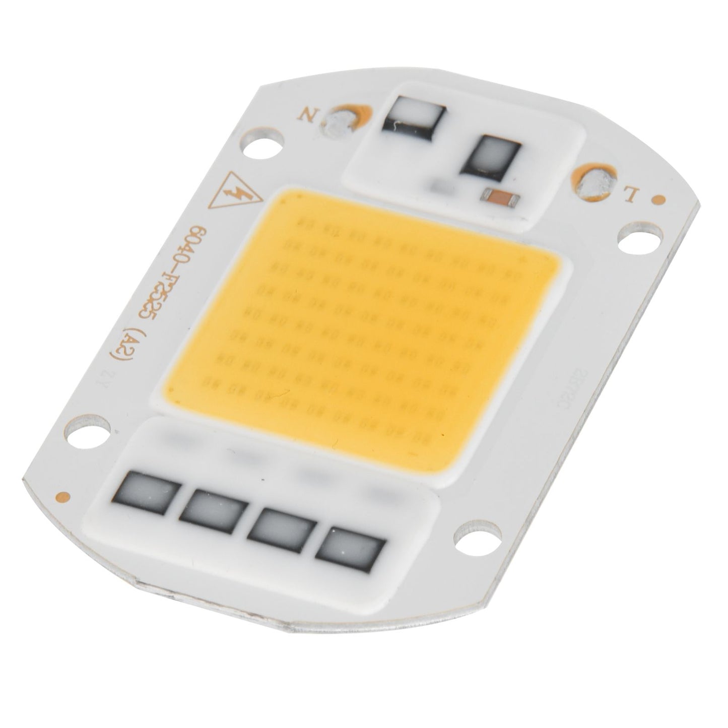 AC220V High Voltage COB Light Source Wide Lighting Area High Light Effect Brightness LED Lamp BeadsWarm Light