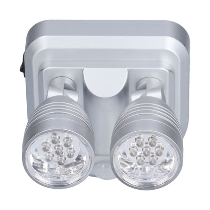 Adjustable Sensor Light Double Head Infrared Induction Motion Sensor Lamp LED Night Light