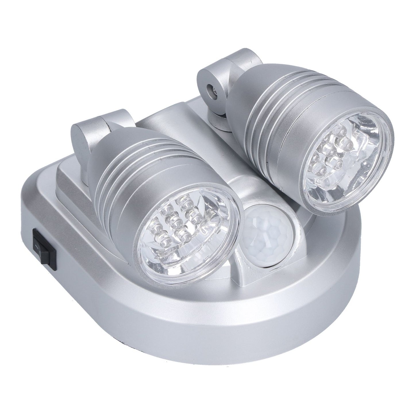 Adjustable Sensor Light Double Head Infrared Induction Motion Sensor Lamp LED Night Light