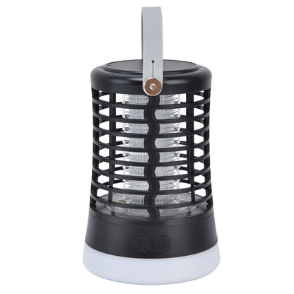 Electric Mosquito Light USB Charging Mosquito Trap Lamp with 3 Light Colors for Bedroom Kitchen Office Garden