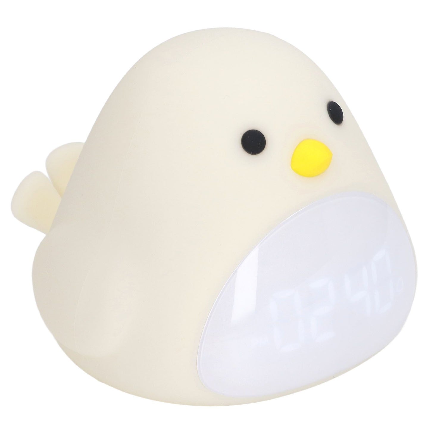 Cute Bird Alarm Clock Light LED Night Lamp USB Charging Cartoon Clock Night Light for Bedroom