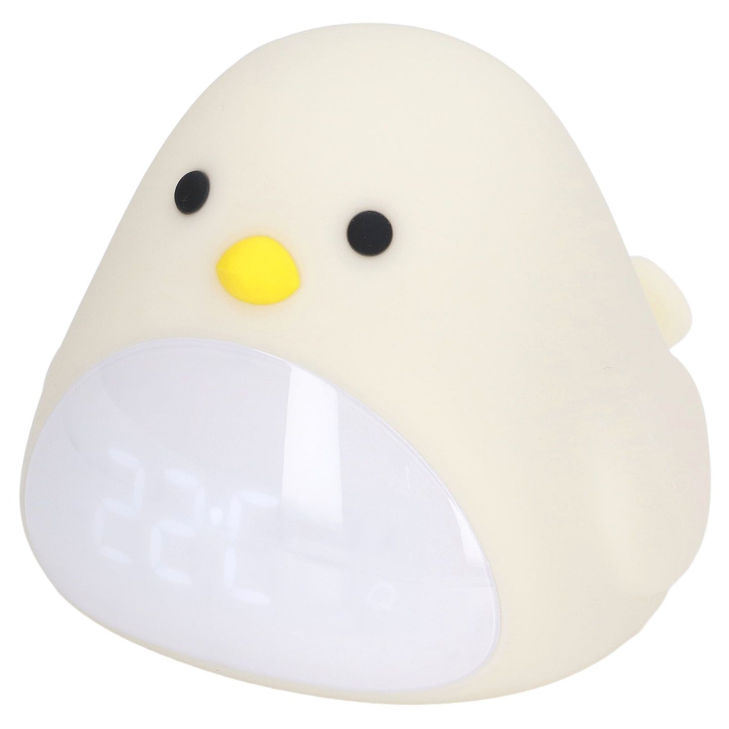 Cute Bird Alarm Clock Light LED Night Lamp USB Charging Cartoon Clock Night Light for Bedroom
